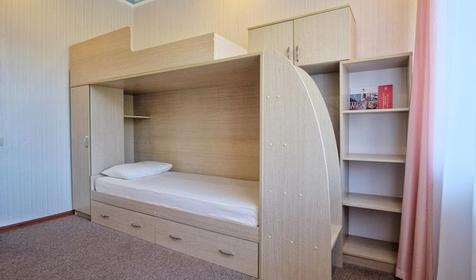 Семейный двухкомнатный двухместный (2-ярусная кровать) корпус 1