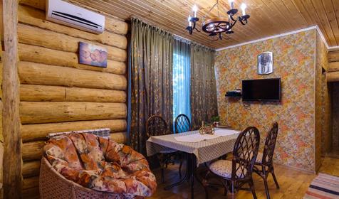 Деревянный домик (сруб, до 25 человек)