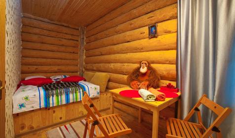 Деревянный домик (сруб, до 25 человек)