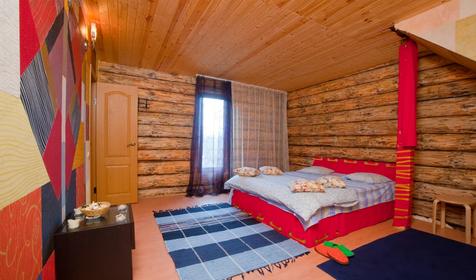 Деревянный домик (сруб, до 25 человек)