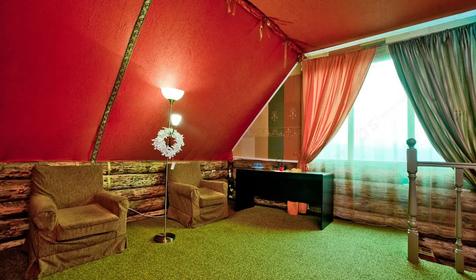 Деревянный домик (сруб, до 25 человек)