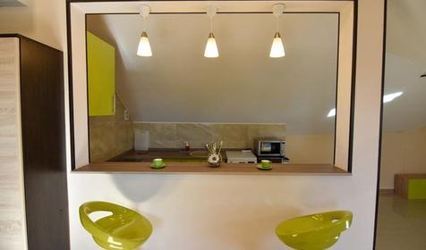 Мансарда трехместная студия