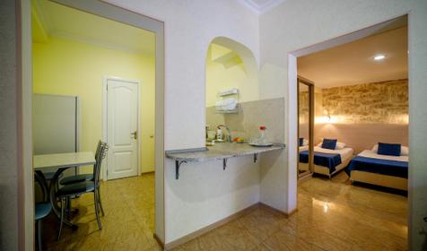 Семейная студия с кухней