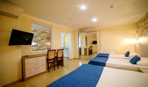 Семейная студия с кухней