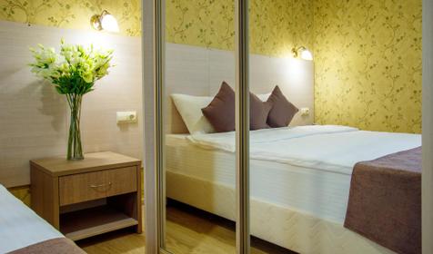 Люкс четырехместный двухкомнатный