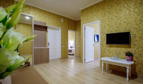 Люкс четырехместный двухкомнатный