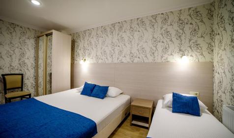 Апартаменты четырехместные двухкомнатные с кухней