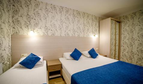 Апартаменты четырехместные двухкомнатные с кухней