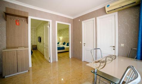 Апартаменты четырехместные двухкомнатные с кухней