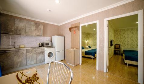 Апартаменты четырехместные двухкомнатные с кухней