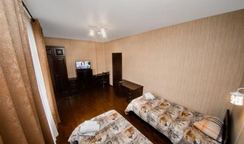 Апартаменты с мини-кухней. Отель Орион плюс, Анапа