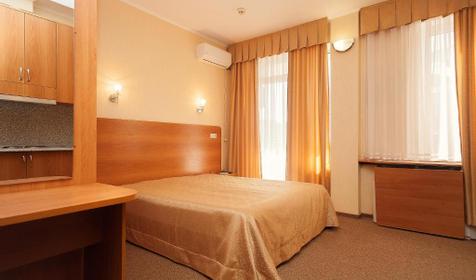 Студия двухместная с кухней