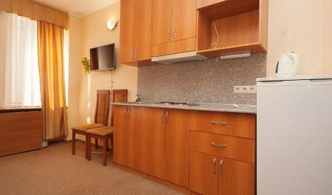 Студия двухместная с кухней