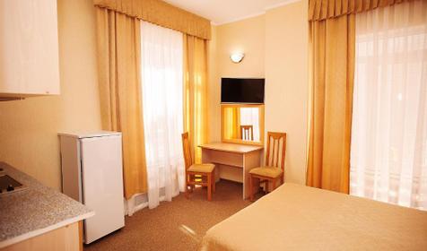 Студия двухместная с кухней