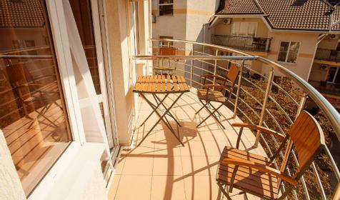 Студия двухместная с кухней