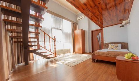 Апартаменты четырехместный двухкомнатный двухъярусный