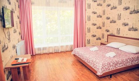 Апартаменты с кухней двухместный двухкомнатный