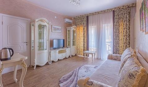 Люкс двухместный двухкомнатный. Пансионат Славянка, г. Анапа