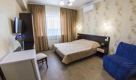 Стандарт с балконом. Отель Семь ветров, Анапа