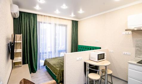 Комфорт улучшенный двухместный с балконом (двуспальная кровать)