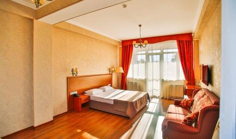 Люкс двухместный с кухней, 5 этаж. Отель Liberty Fly, Адлерский район Сочи, г. Адлер