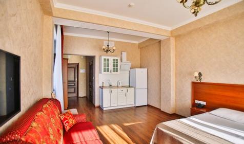 Люкс двухместный с кухней, 5 этаж. Отель Liberty Fly, Адлерский район Сочи, г. Адлер