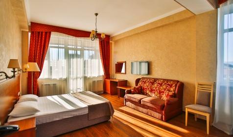 Люкс двухместный с кухней, 5 этаж. Отель Liberty Fly, Адлерский район Сочи, г. Адлер