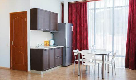 Апартаменты двухместный двухкомнатный с кухней