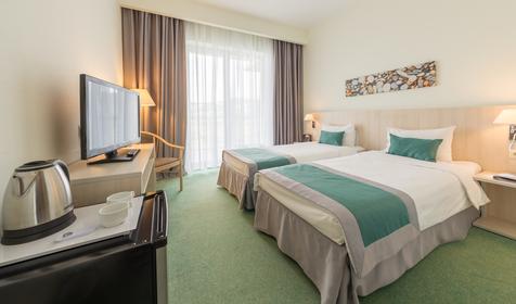 Стандарт двухместный с двумя раздельными кроватями. Парк Отель 3*, Сочи, г. Адлер