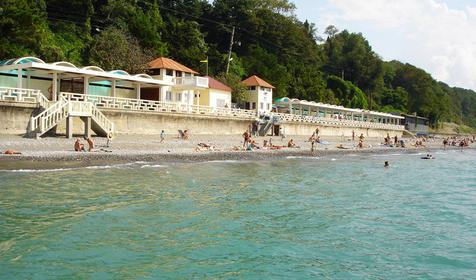 Военный санаторий Лазурный берег (ФГБУ СКК "Сочинский" МО РФ), Сочи, Лазаревское, Головинка