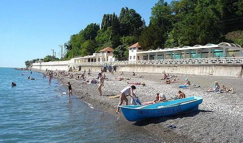 Военный санаторий Лазурный берег (ФГБУ СКК "Сочинский" МО РФ), Сочи, Лазаревское, Головинка