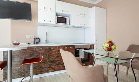 Апартаменты Делюкс однокомнатные с кухней и балконом