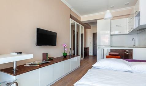 Апартаменты стандарт с кухней и балконом