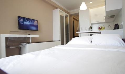 Апартаменты стандарт с кухней и балконом