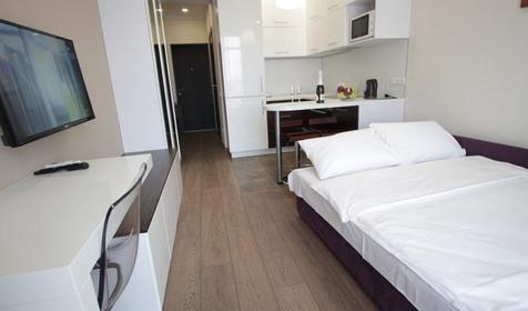 Апартаменты стандарт с кухней и балконом