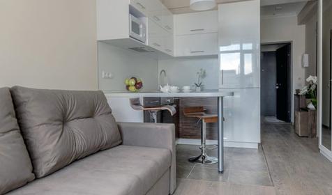 Апартаменты стандарт с кухней и балконом