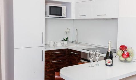 Апартаменты стандарт с кухней и балконом