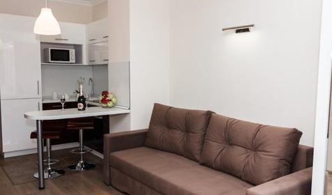 Апартаменты стандарт с кухней и балконом