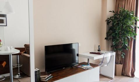 Апартаменты стандарт с кухней и балконом