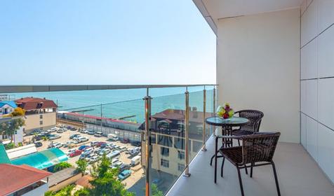 Апартаменты стандарт с кухней и балконом