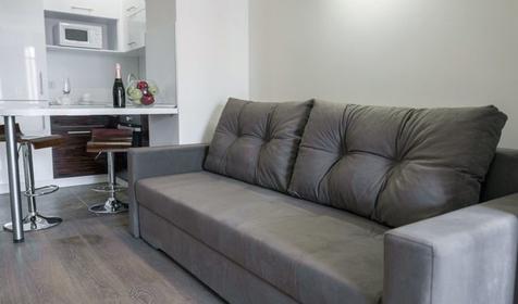 Апартаменты улучшенные четырехместные с кухней и балконом