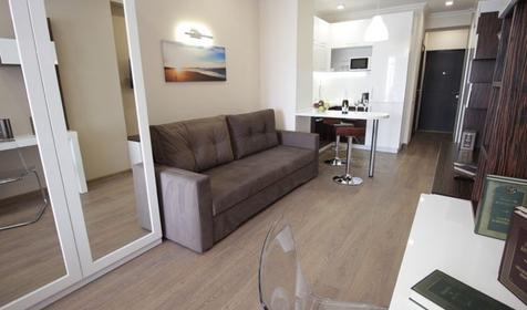 Апартаменты улучшенные четырехместные с кухней и балконом