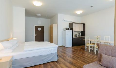 Студия двухместный с кухней (вид на море)