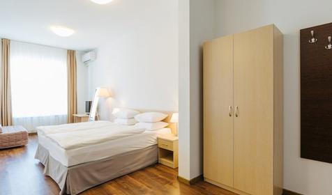 Студия двухместный с кухней (вид на море)