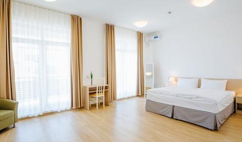 Апартаменты двухместный с 1 спальней и кухней