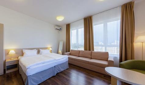 Апартаменты двухместный с 1 спальней и отдельной кухней