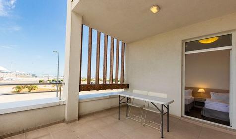 Апартаменты двухместный с 1 спальней и отдельной кухней