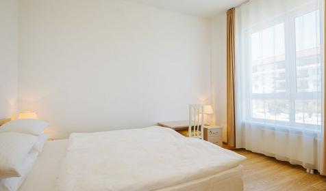 Апартаменты четырехместный с 2 спальнями и кухней (вид на море)