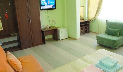 Студия 2-местный 1-комнатный