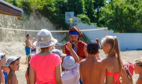 Отдых с детьми. Пансионат Приветливый берег, Геленджик